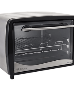 Bajaj Majesty 1603 TSS 16L Oven Toaster Griller (16 Litres OTG) Baking & Grilling Accessories, Oven for Kitchen with Stainless Steel Body, 2 Year Warranty, Black & Silver